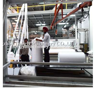 High quality pp sms non woven fabric making machine