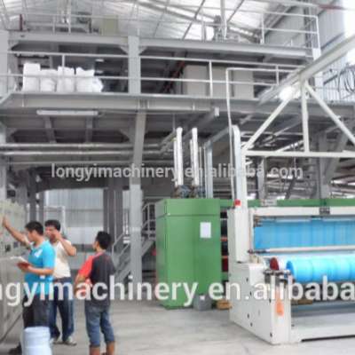 2017 new designed spunbond nonwoven fabric machine of low denier